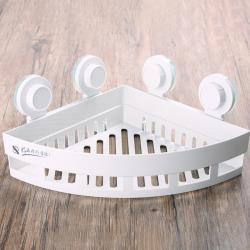 無痕吸盤轉角置物架  