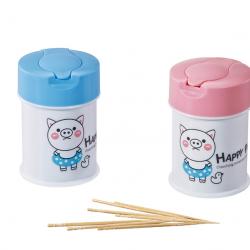 快樂(lè )小豬多用瓶（圓形帶