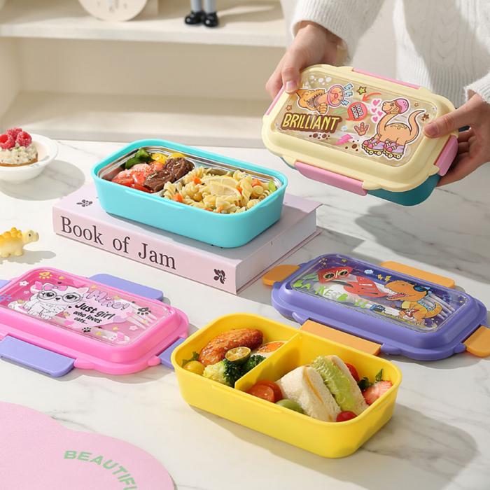 星樂卡通便當(dāng)盒PP款二